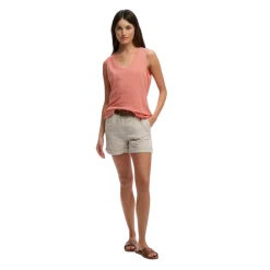 Best Superdry Studios Vee Neck Vest - Peach Amber Pink