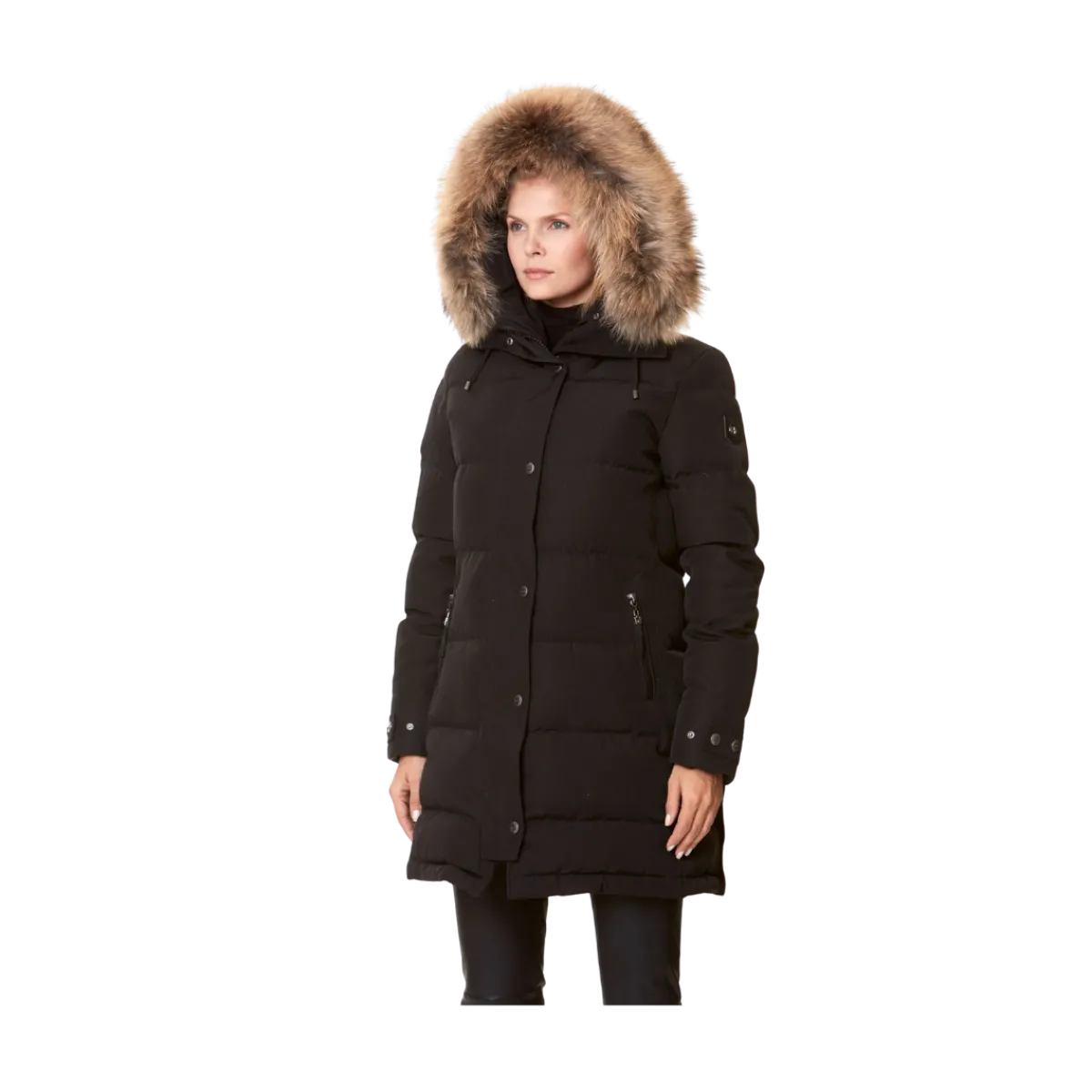 Outlet Hollies Subway Jacket - Black/Natural