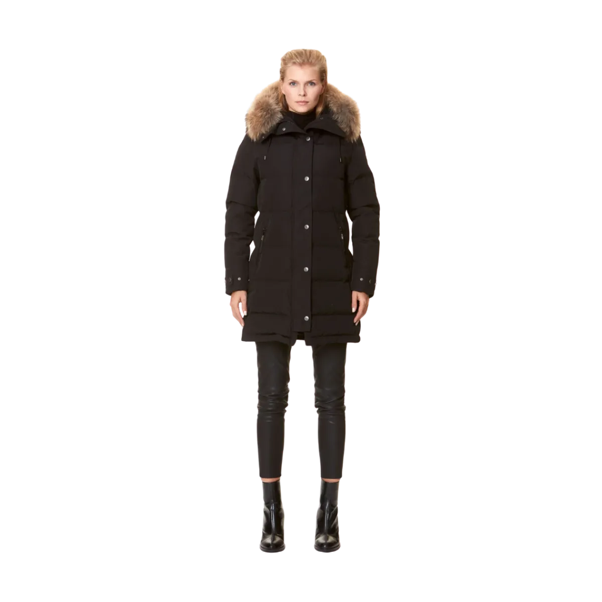 Outlet Hollies Subway Jacket - Black/Natural