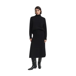 Best Gant uperfine Lambwool kirt - Black