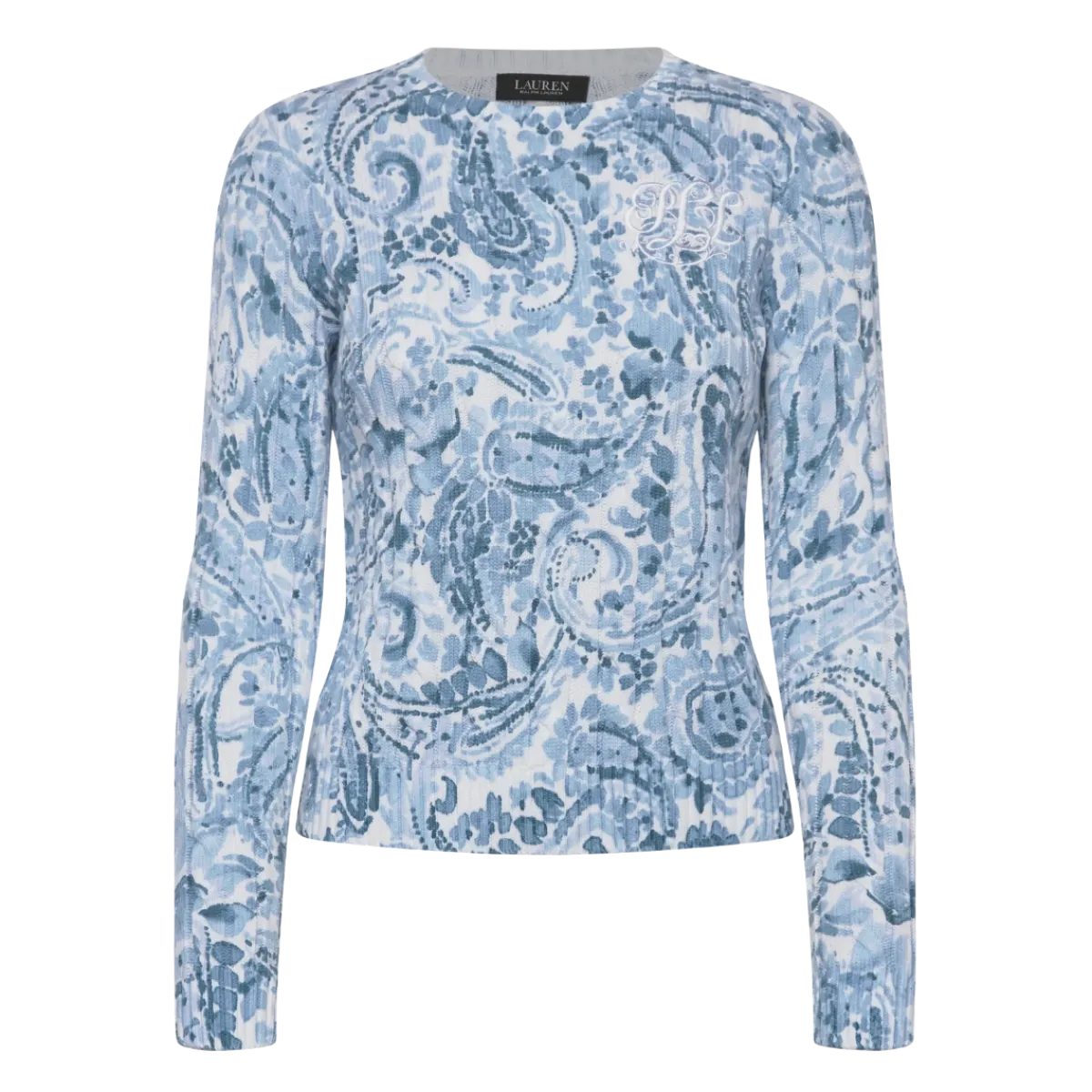 New Lauren Sweater Puover - White Muti