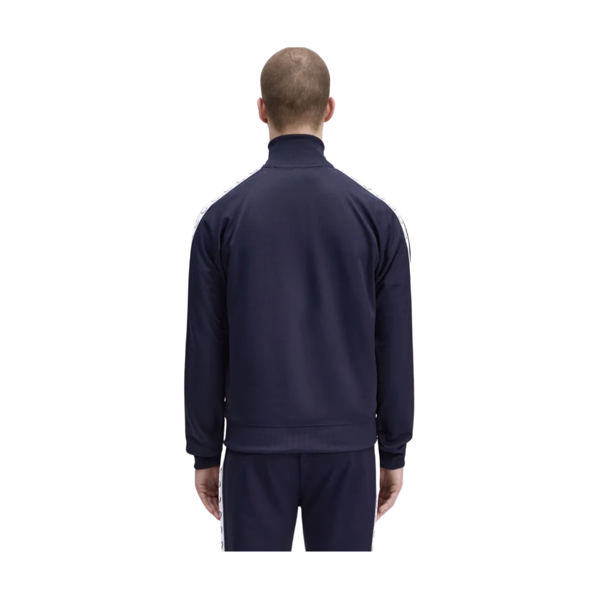 New Fred Perry Taped Track Jacket - Bue