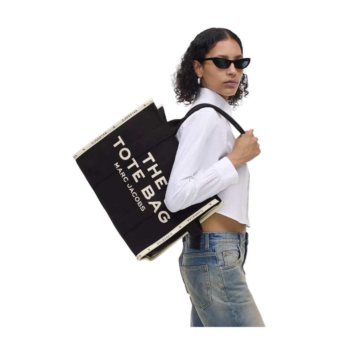 Sale Marc Jacobs The Large Tote - Black