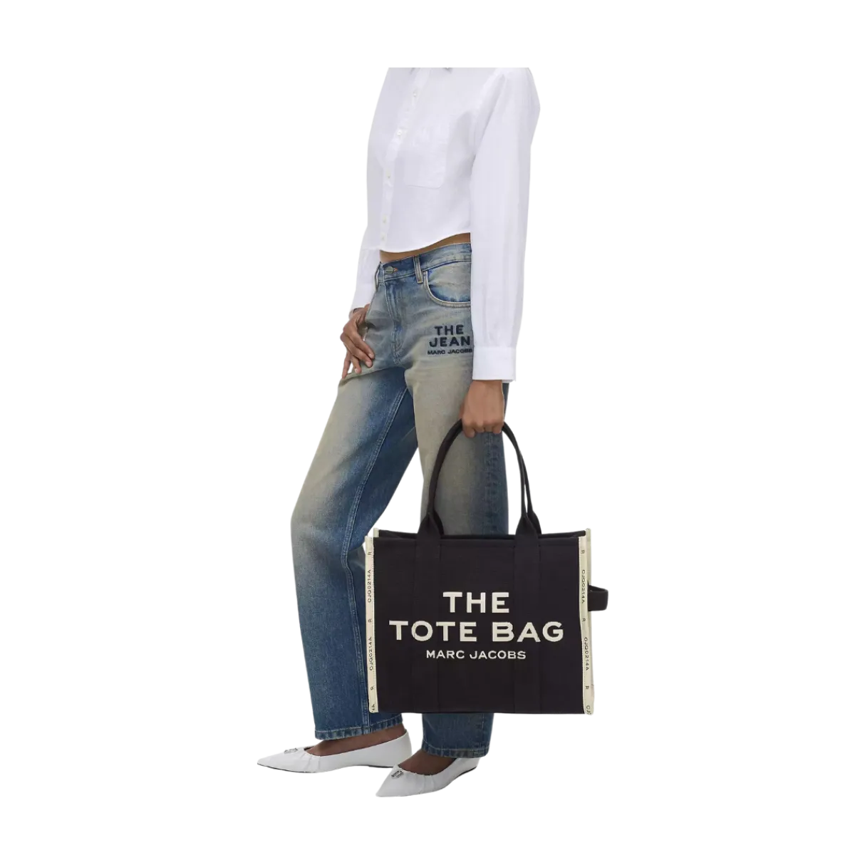 Sale Marc Jacobs The Large Tote - Black