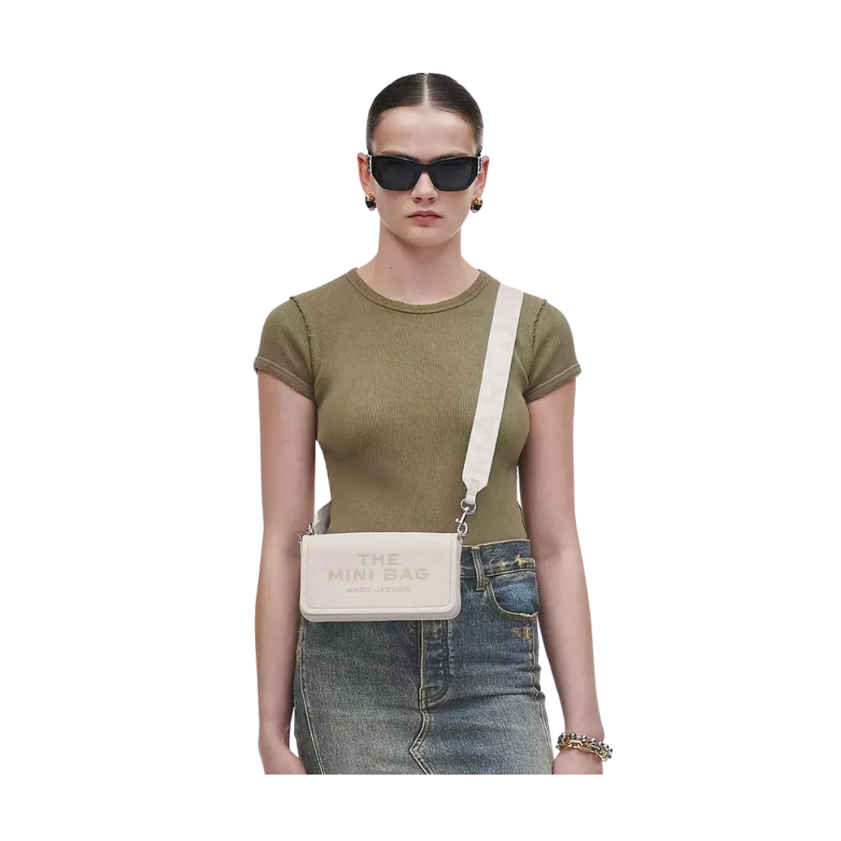 New Marc Jacobs The Mini Bag - Cotton