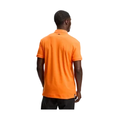 Outlet J.Lindeberg Tour Tech Pique Poo - Goden Poppy