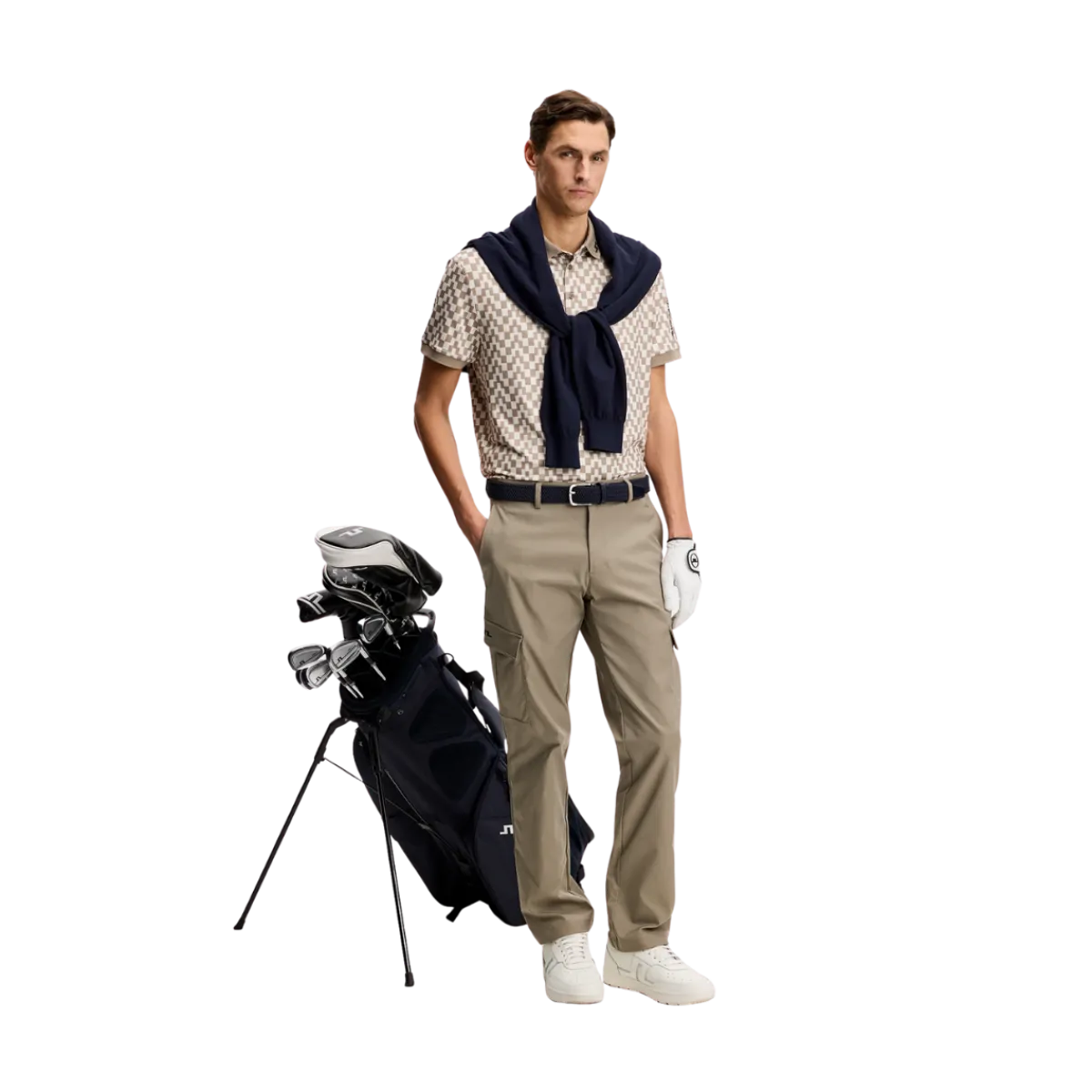 J.Lindeberg Tour Tech Print Poo - Bridge tack Brinde