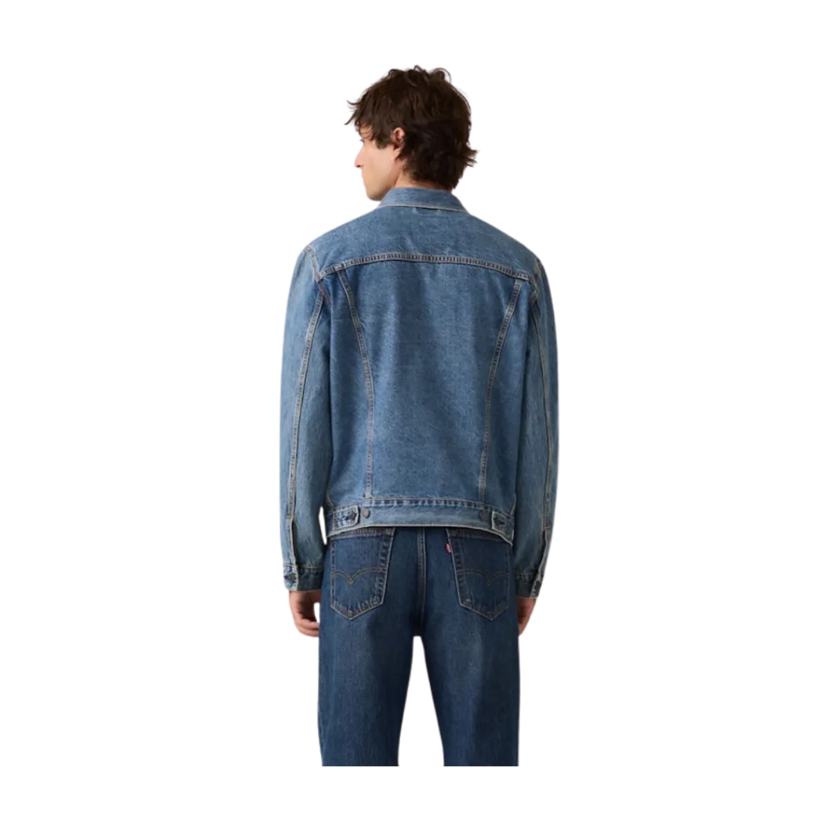 Clearance Levi's Trucker Jacket - Wahed Away Bue