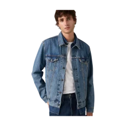 Clearance Levi's Trucker Jacket - Wahed Away Bue