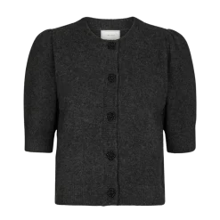 Discount Neo Noir Trudy Deco Knit Cardigan - Grey
