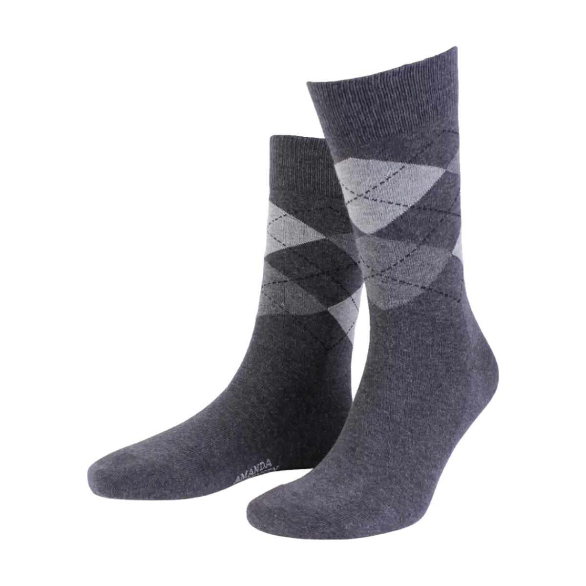 Hot Amanda Christensen True Ankle Argyle - Grey