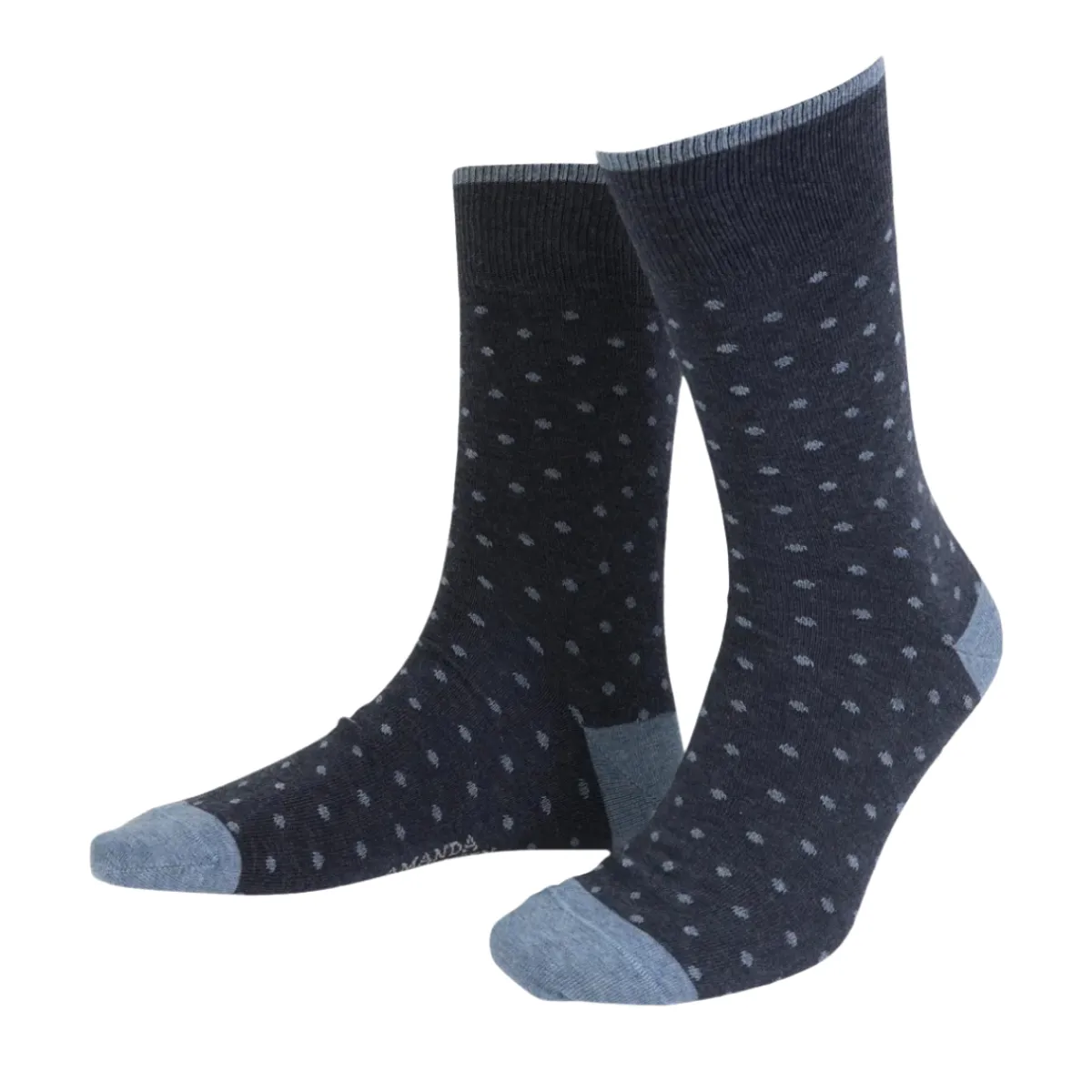 Hot Amanda Christensen True Dot Ankle Sock - Navy melange