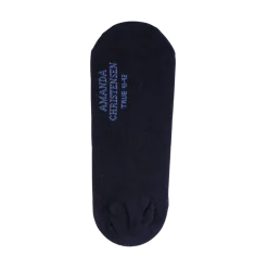 Hot Amanda Christensen True Invisible Sock - 410 DARK NAVY