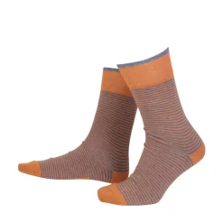 Sale Amanda Christensen True Stripe Ankle - Orange Melange