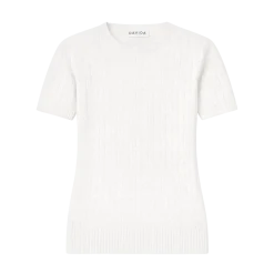 Hot Davida T-Shirt Cable - White