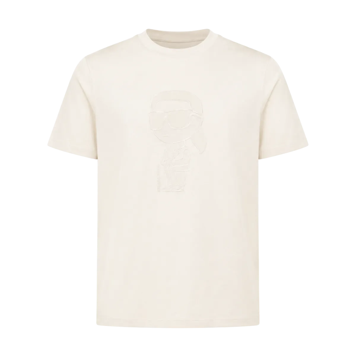 Online Karl Lagerfeld T-hirt Crewneck - Off White