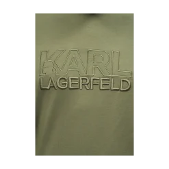 Outlet Karl Lagerfeld T-Shirt Crewneck - Olive