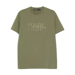 Outlet Karl Lagerfeld T-Shirt Crewneck - Olive