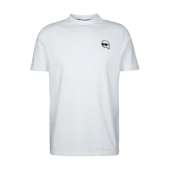Discount Karl Lagerfeld T-hirt Crewneck - 010 White