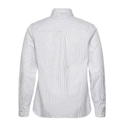 Hot Lyle & Scott Twin tripe hirt - White/ Dark Navy