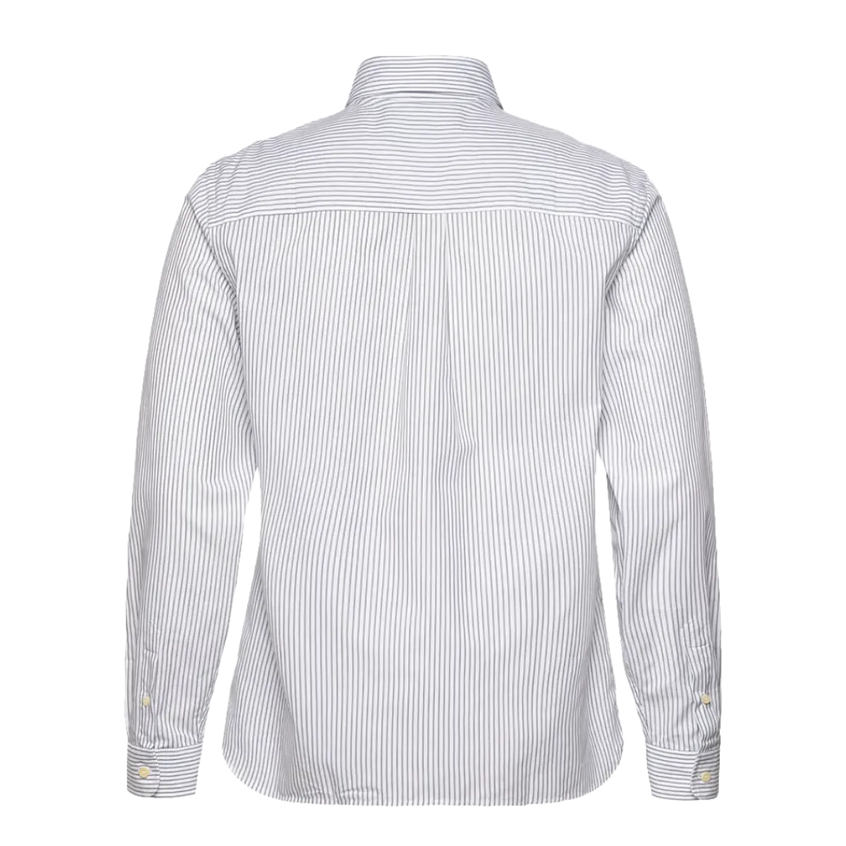 Hot Lyle & Scott Twin tripe hirt - White/ Dark Navy