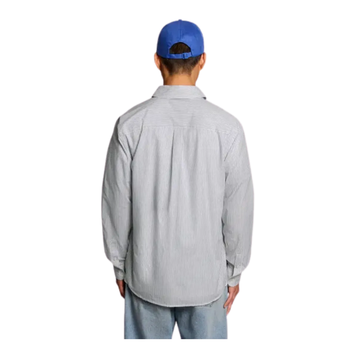 Hot Lyle & Scott Twin tripe hirt - White/ Dark Navy