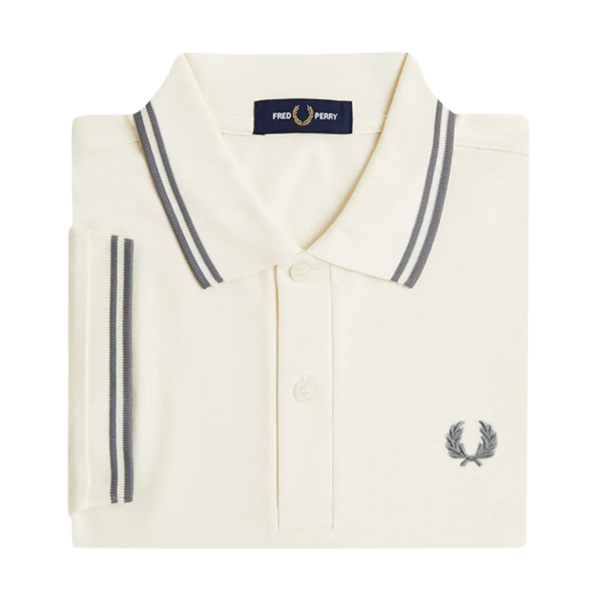 Hot Fred Perry Twin Tipped FP hirt - Ecru