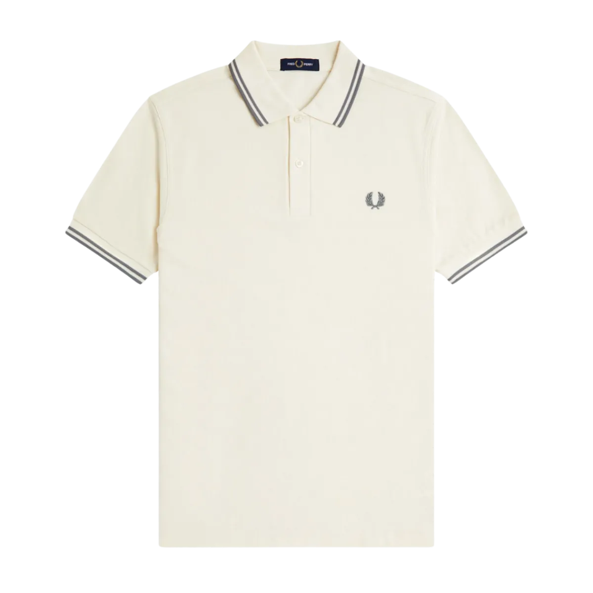 Hot Fred Perry Twin Tipped FP hirt - Ecru