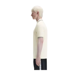 Hot Fred Perry Twin Tipped FP hirt - Ecru