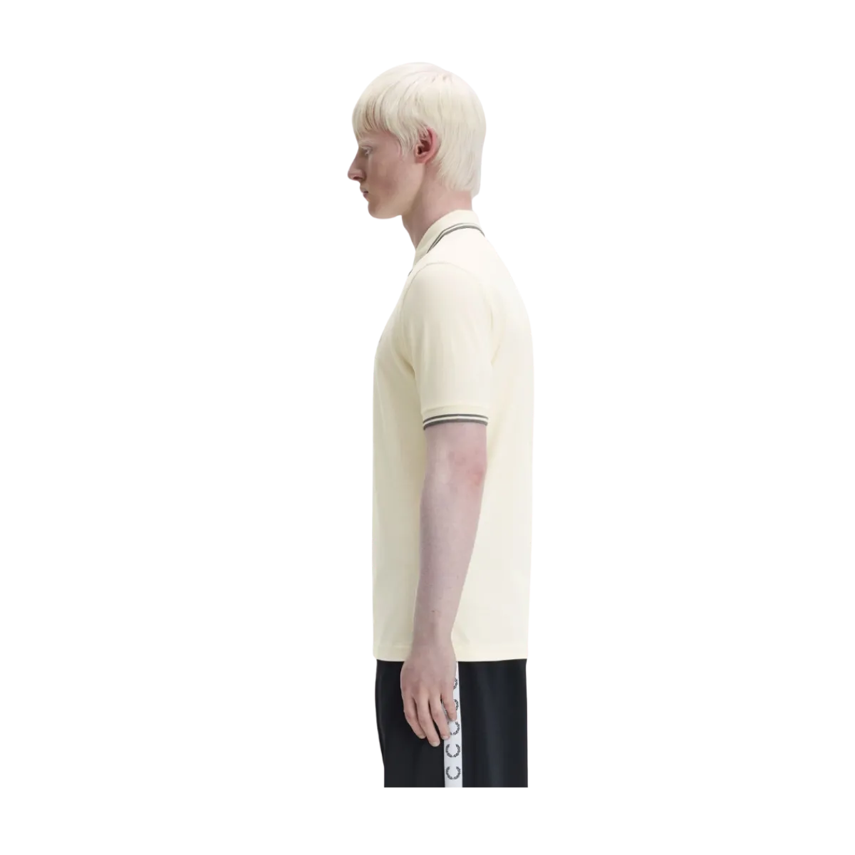 Hot Fred Perry Twin Tipped FP hirt - Ecru