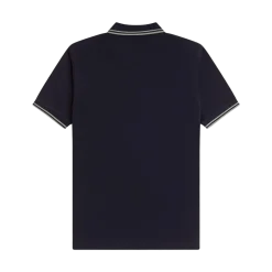 Outlet Fred Perry Twin Tipped FP hirt - Navy