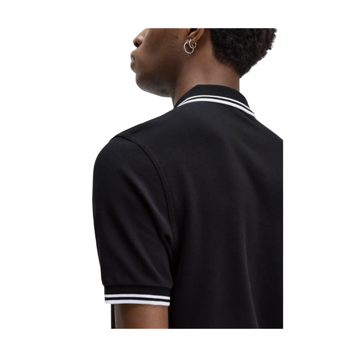 Discount Fred Perry Twin Tipped FP hirt - Navy/White