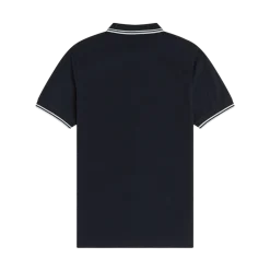 Discount Fred Perry Twin Tipped FP hirt - Navy/White