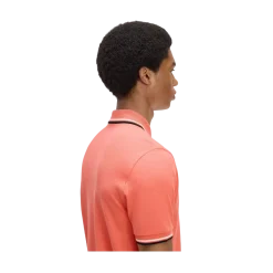 Hot Fred Perry Twin Tipped FP hirt - trawberry Crea / Ecru / Blac