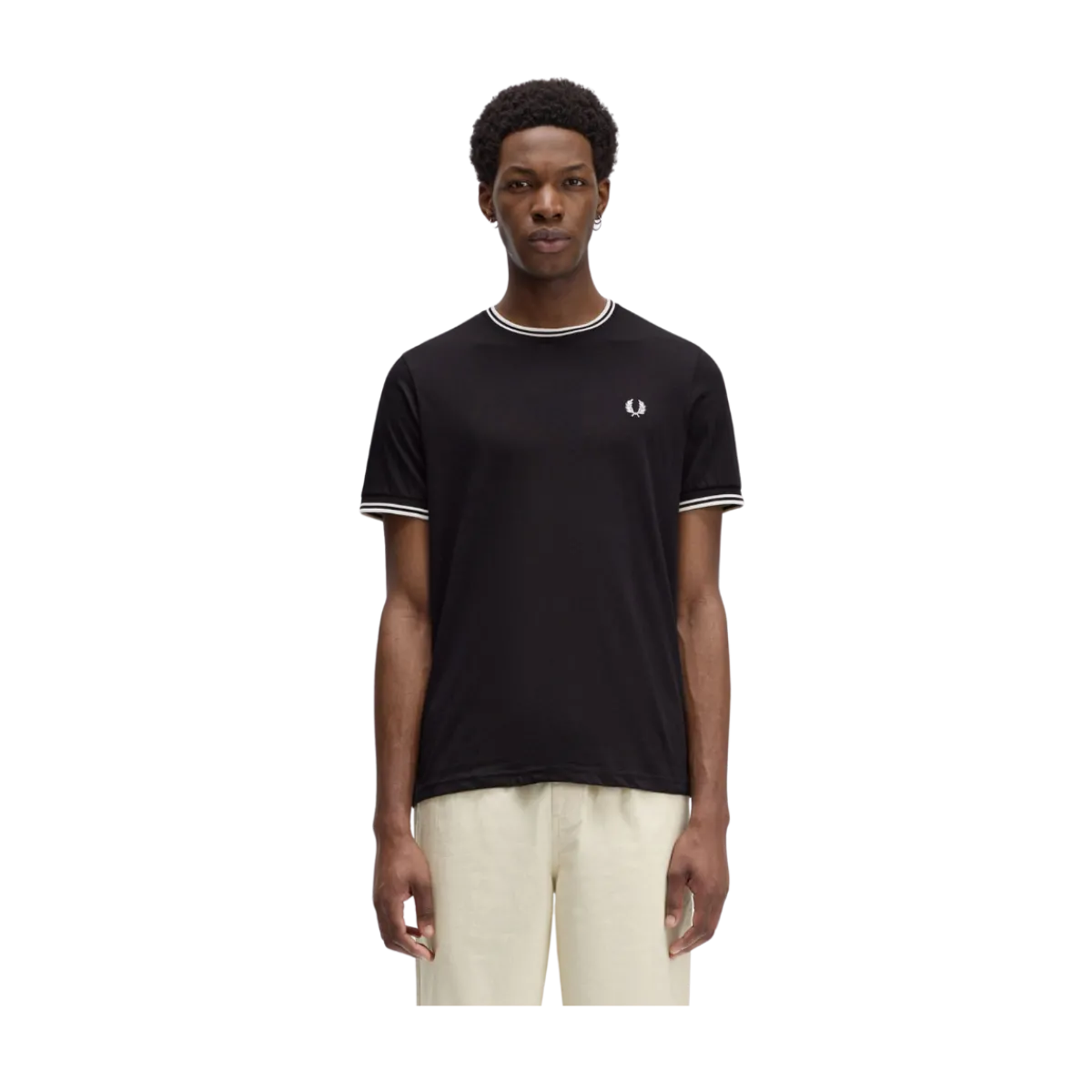 Hot Fred Perry Twin Tipped T-hirt - Back