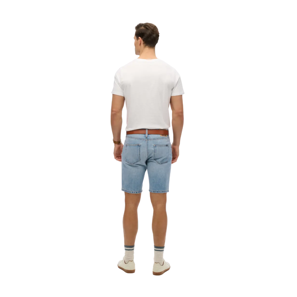Outlet Superdry Vintage Straight Short - Fairfield Light Blue