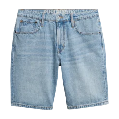 Outlet Superdry Vintage Straight Short - Fairfield Light Blue