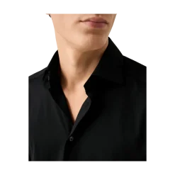 New Eton 4-way Stretch Slim - Black