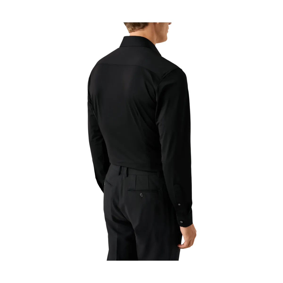 New Eton 4-way Stretch Slim - Black