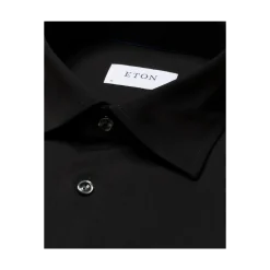 New Eton 4-way Stretch Slim - Black