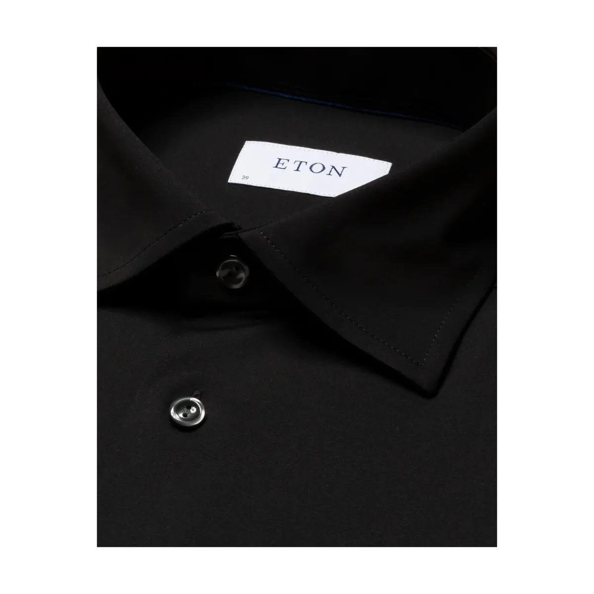 New Eton 4-way Stretch Slim - Black