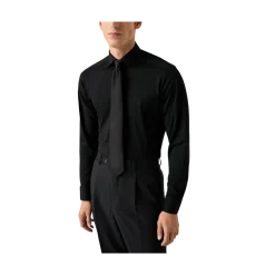 New Eton 4-way Stretch Slim - Black