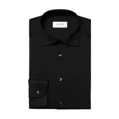 New Eton 4-way Stretch Slim - Black