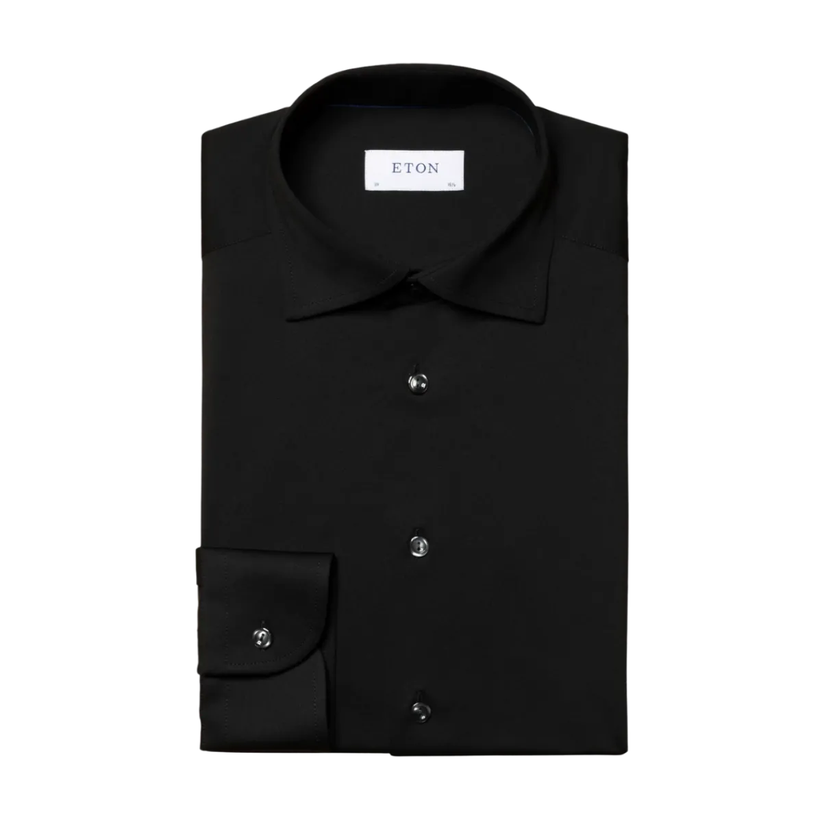 New Eton 4-way Stretch Slim - Black