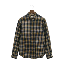 Online Gant Windbown Fanne Check hirt - Evening Bue