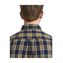 Online Gant Windbown Fanne Check hirt - Evening Bue