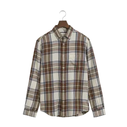 New Gant Windblown Flannel Check hirt - Crea