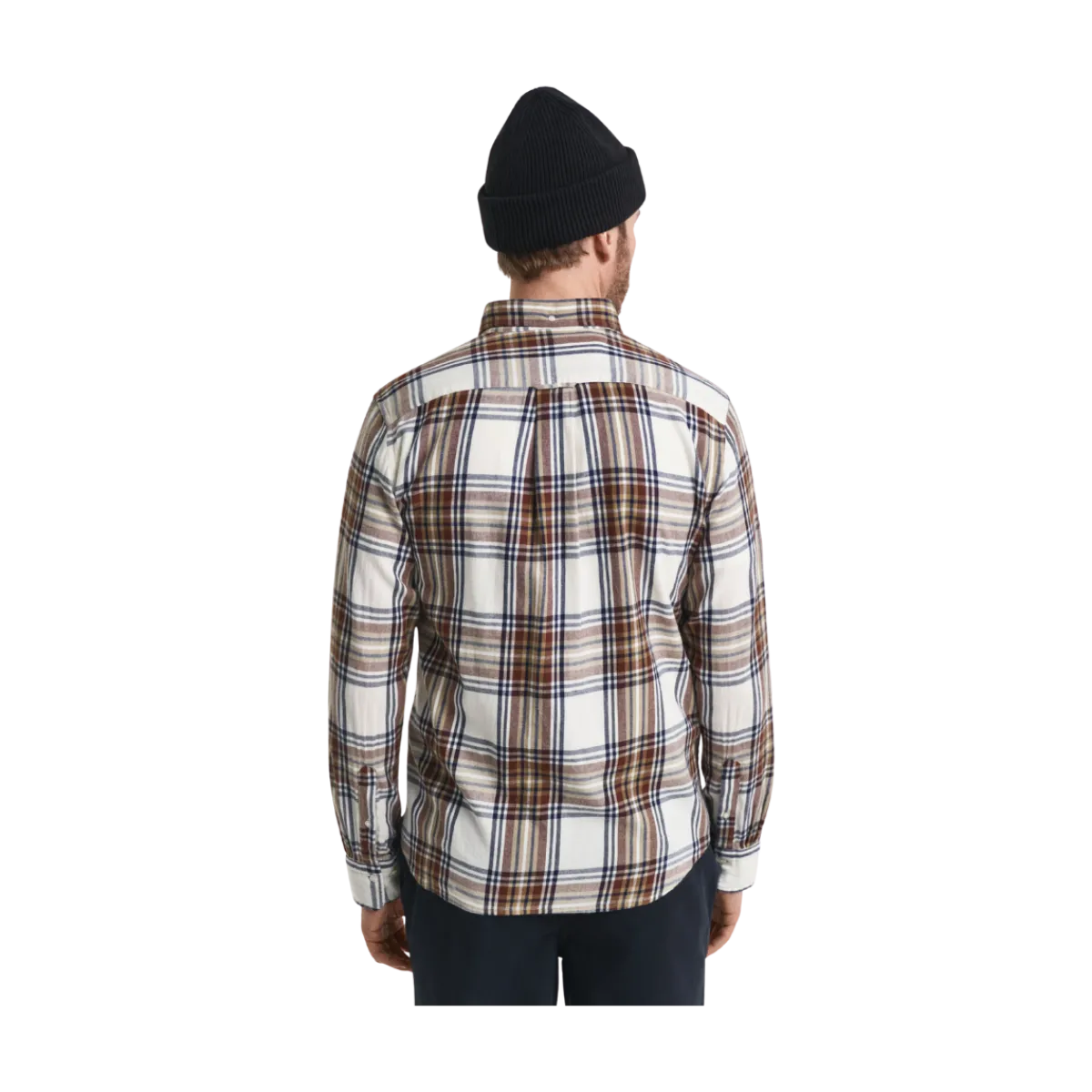New Gant Windblown Flannel Check hirt - Crea