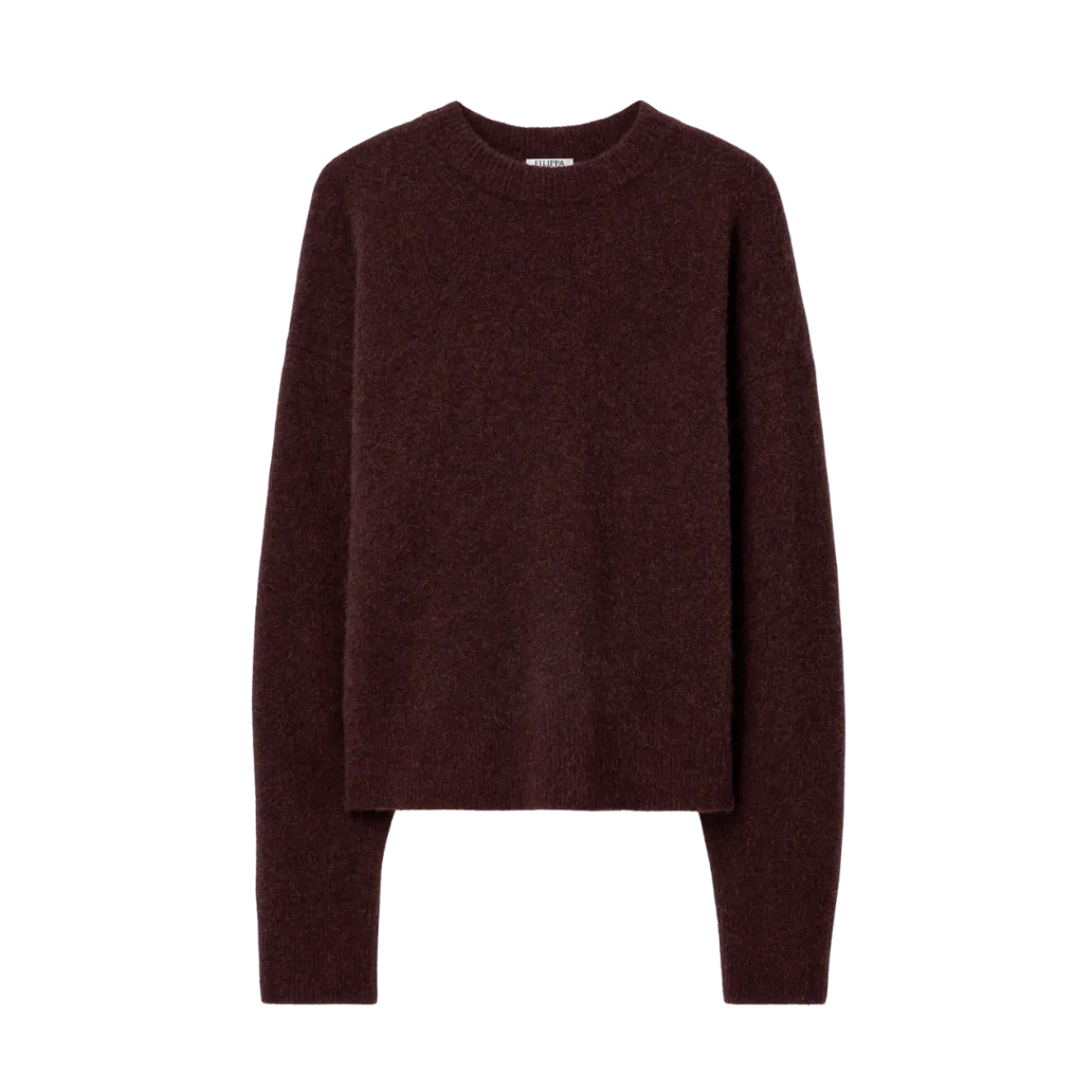 Hot Filippa K Woo Yak Crewneck weater - Burgundy
