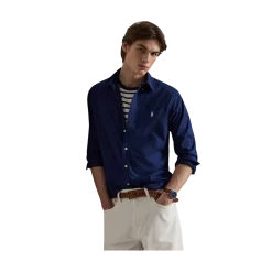 Online Polo Ralph Lauren Woven port hirt - Newport Navy
